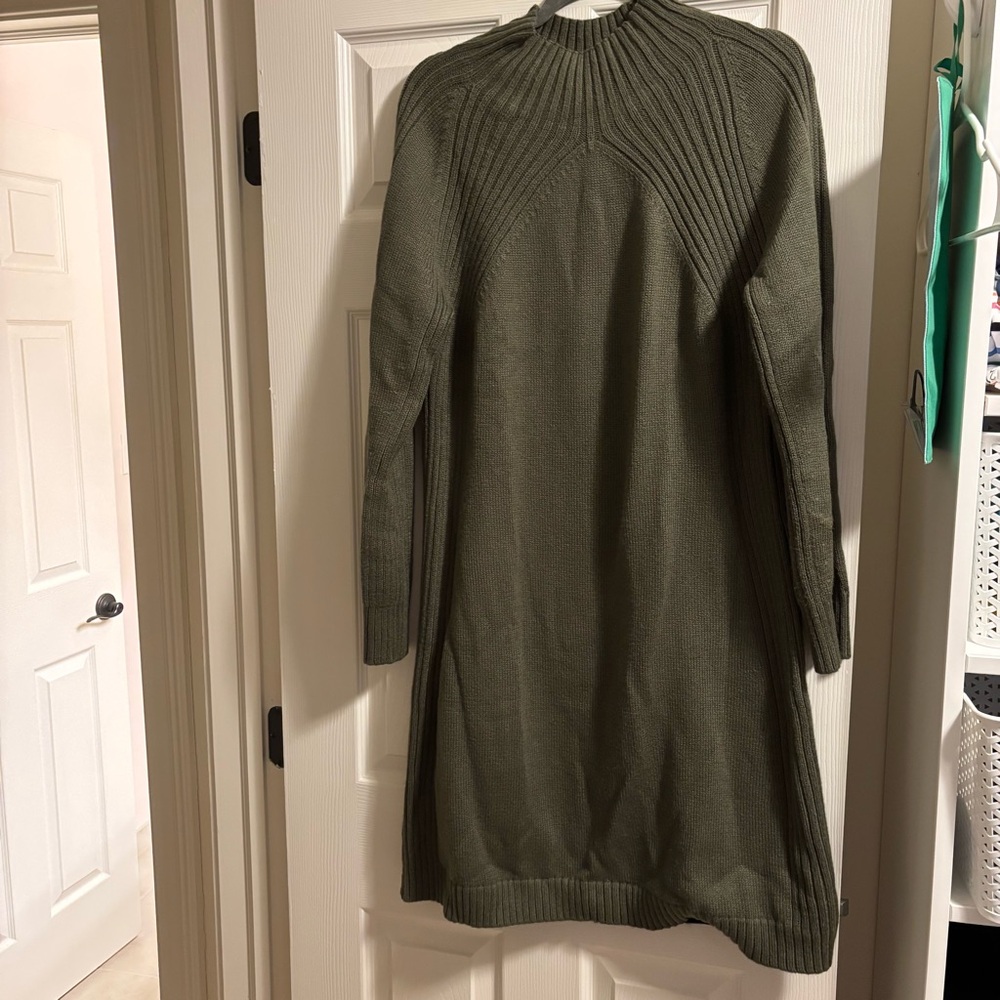 Mockneck sweater Dress